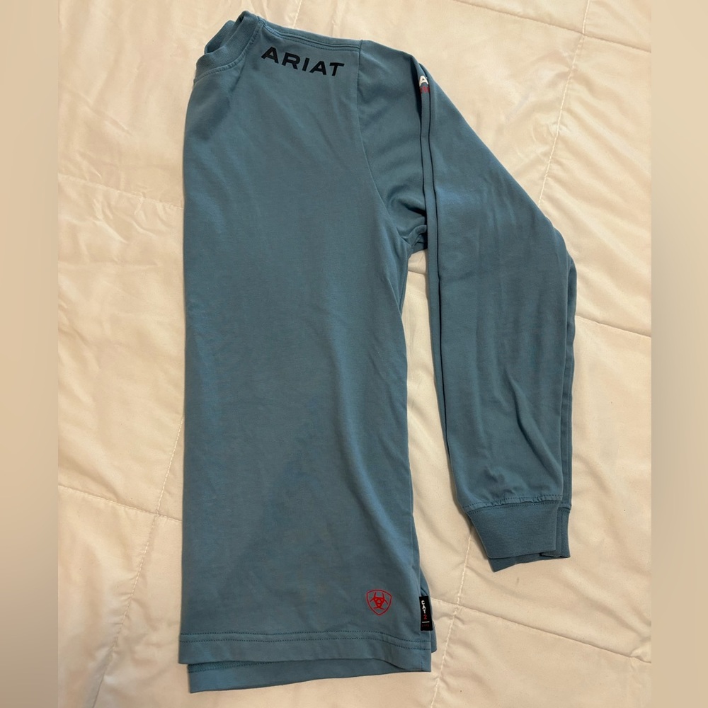 Blue Ariat FR long sleeve
